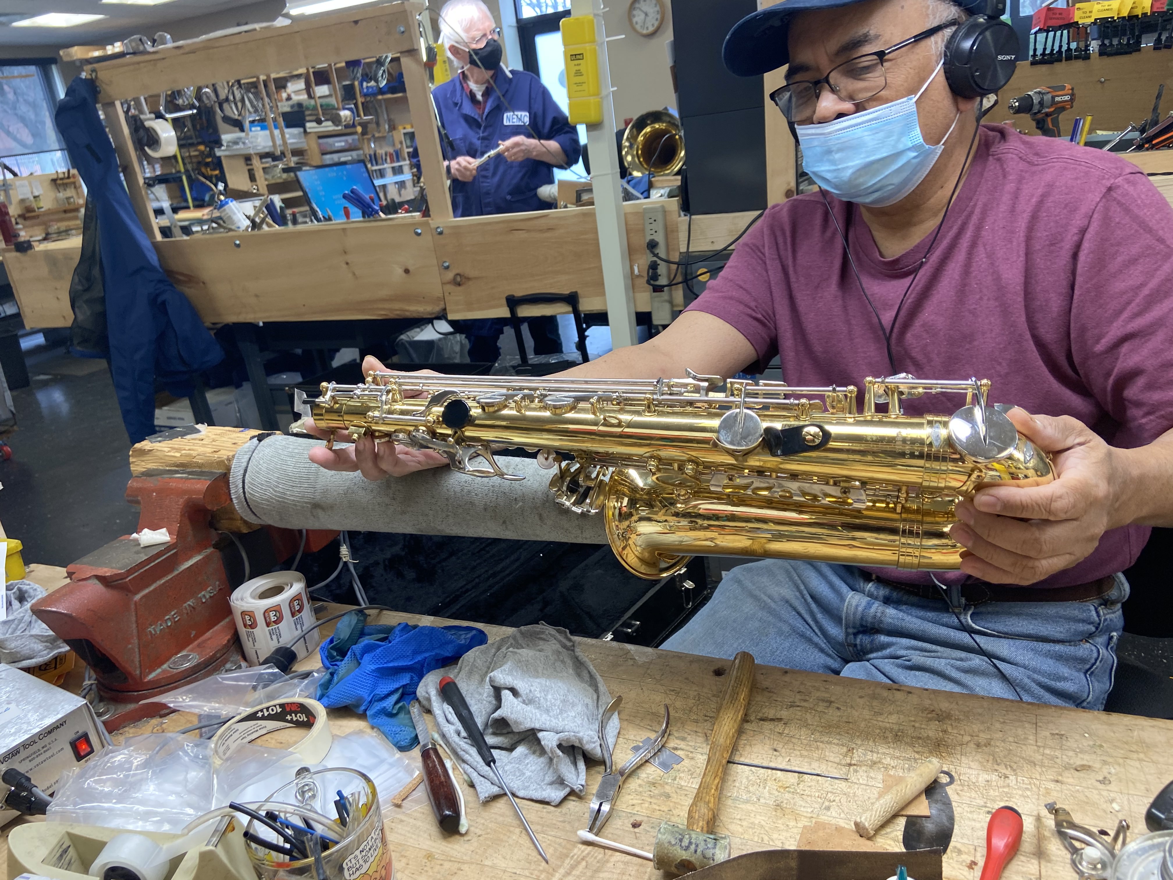 Ray Benedetto Saxophone Repair